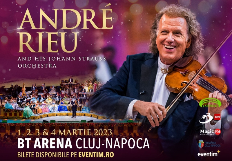 Celebrul Violonist Andr Rieu Stabileste Un Nou Record Patru Concerte