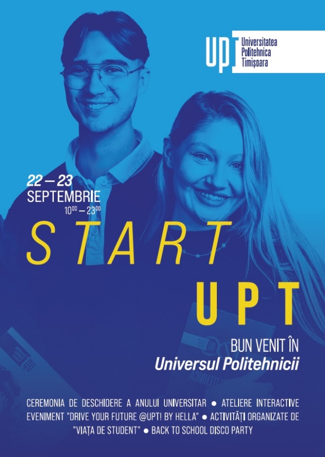 StartUPT: Festivitatea De Deschidere A Anului Universitar 2023-2024 La ...